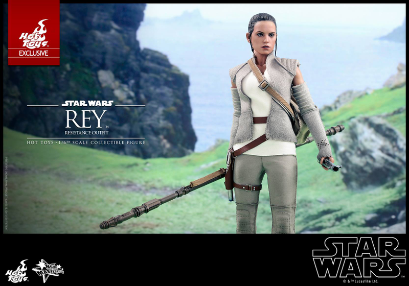 Illustration for article titled Hot Toys' New Rey Figure Is More Bewilderingly Perfect Than Usual